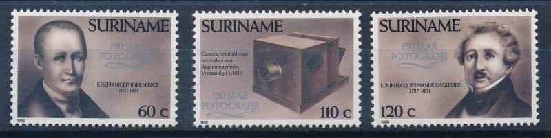 [SU 634] Suriname 1989 150 Year of Photography  MNH