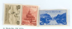 Norway #181-83 Mint (NH)