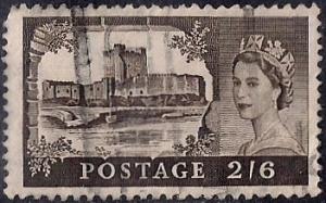 Great Britain #309 2sh6P Queen Elizabeth 2, used VF