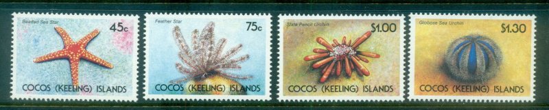 Cocos Keeling Is 1991 Marine Life, Sea Stars MLH