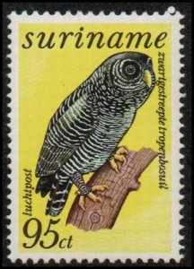 Suriname C71 - Mint-NH - 95c Black-banded Owl (1977) (cv $2.15)