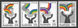 AUSTRALIA 1983 Commonwealth Day Set Sc 864-867 MNH