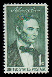 PCBstamps   US #1113 1c Beardless Lincoln, MNH, (10)