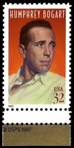 US Sc 3152 VF/MNH - 1997 32¢ Bogart