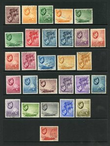 Seychelles SG135/49 Set of 25 plus shades Superb Used Cat 225+ pounds 