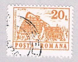 Romania 3673 Used Alpine Hotel 1991 (BP2924)