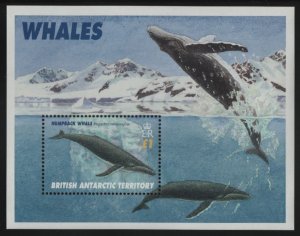 British Antarctic Territory 1996 MNH Sc 248 1pd Humpback whale