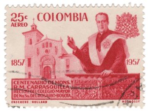 COLOMBIA 1959. AIRMAIL STAMP. SCOTT # C315. USED. # 6