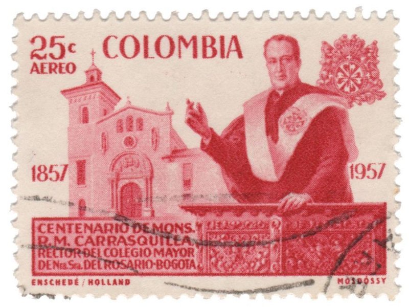 COLOMBIA 1959. AIRMAIL STAMP. SCOTT # C315. USED. # 6