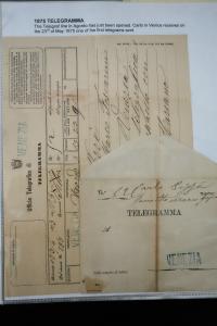 Italy Stamps 1800’s One Family Correspondence 250 Stamp Covers