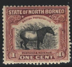 North Borneo Sc#136 MLH - minor tone spots