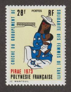 EDSROOM-17316 French Polynesia 274 MNH 1973 Complete Day Nursery CV$9.50