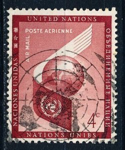 United Nations - New York #C5 Single Used