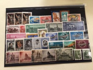 USSR Russia mounted mint or used stamps from period  1959 A13886