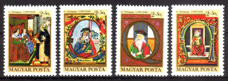 1970, Hungary 2+0,50Ft, MNH set, Sc B283a-d