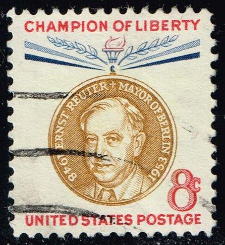 US #1137 Ernst Reuter; Used (0.25)