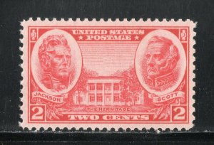 786 * JACKSON ~ SCOTT *  U.S. Postage Stamp  MNH