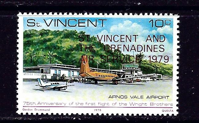 St Vincent 568 MNH 1979 Overprint