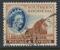 Southern Rhodesia  SG 85  SC# 88  Used  Lion  see scans  