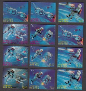 Bhutan 91-91K Space MNH VF