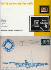 1972 Smithsonian stamps museum Sc 1474 booklet 24 pages