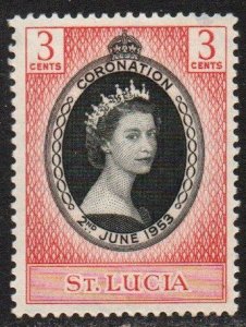 St. Lucia Sc #156 MNH