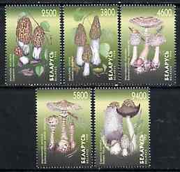 Belarus 1998 Mushrooms set of 5 unmounted mint (tete-bech...