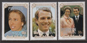 Penrhyn Island 47-49 MNH VF