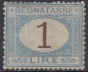 Italy Regno - Sassone Tax n.11 - cv 10000$  unused - SUPER CENTERED