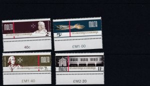 MALTA 1976  SCHOOL OF SURGERY SET MNH  