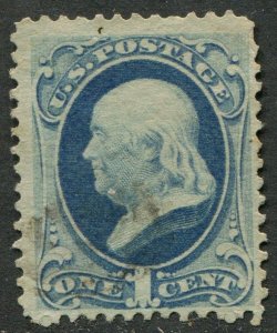 182 1c Franklin USED