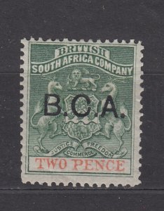 J40175 JL Stamps 1891-5 British central africa mh 2p, #2, B.C.A. ovpt