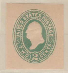 U.S. Scott #U315 Washington - Embossed Stamped Envelope - Mint Single