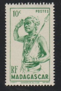Madagascar - Scott # 269 - warrior - MNH