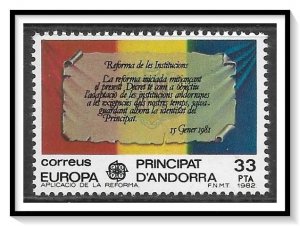 Andorra Spanish #144 Europa MNH