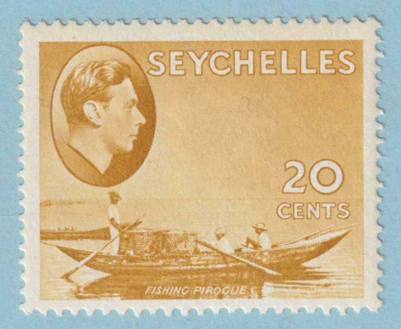 SEYCHELLES 136a  MINT LIGHTLY HINGED OG * NO FAULTS EXTRA FINE! - JRN