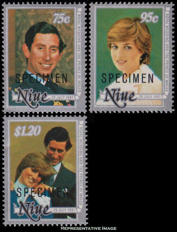 Niue Scott 340-342 Mint never hinged.