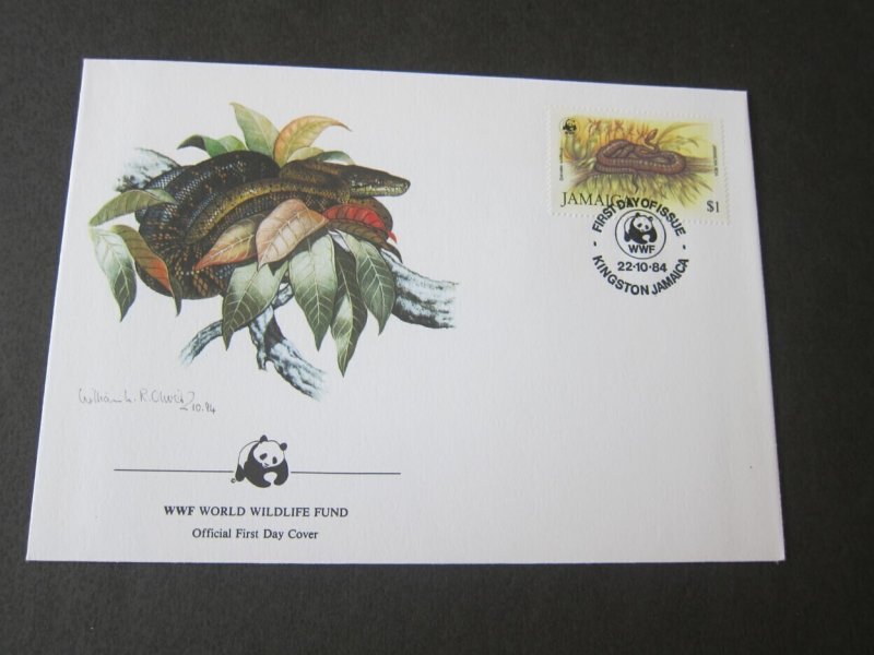 Jamaica 1984 Sc 591-594 FDC