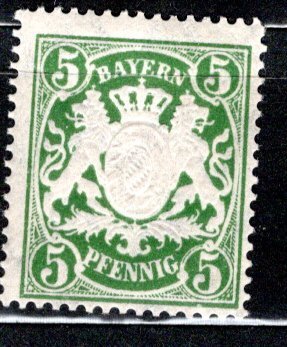 German States Bavaria Scottl # 62, mint nh