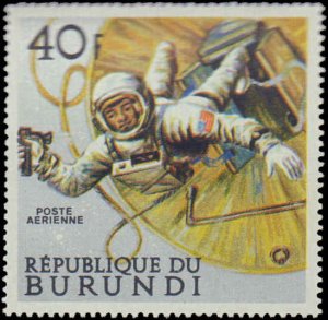 Burundi #236-239, C62-C65, Complete Set(8), 1968, Space, Never Hinged