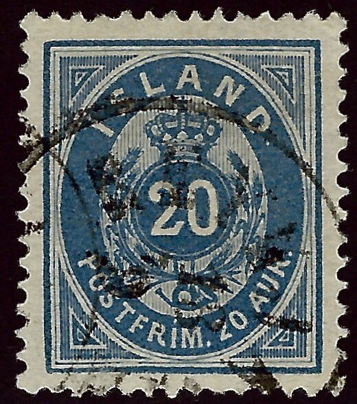 Iceland SCV#17 Used VF SCV$60.00....Worth a Close Look!!