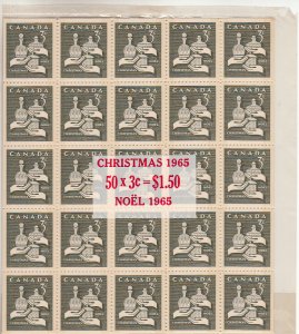 Canada 1965 MNH Sc #443q 3c Gifts from the Wise Men - Christmas