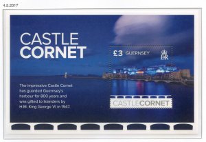 Guernsey 2017 Castles Mini Sheet SG1663 Unmounted Mint