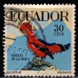 Ecuador - #646 Birds - Used