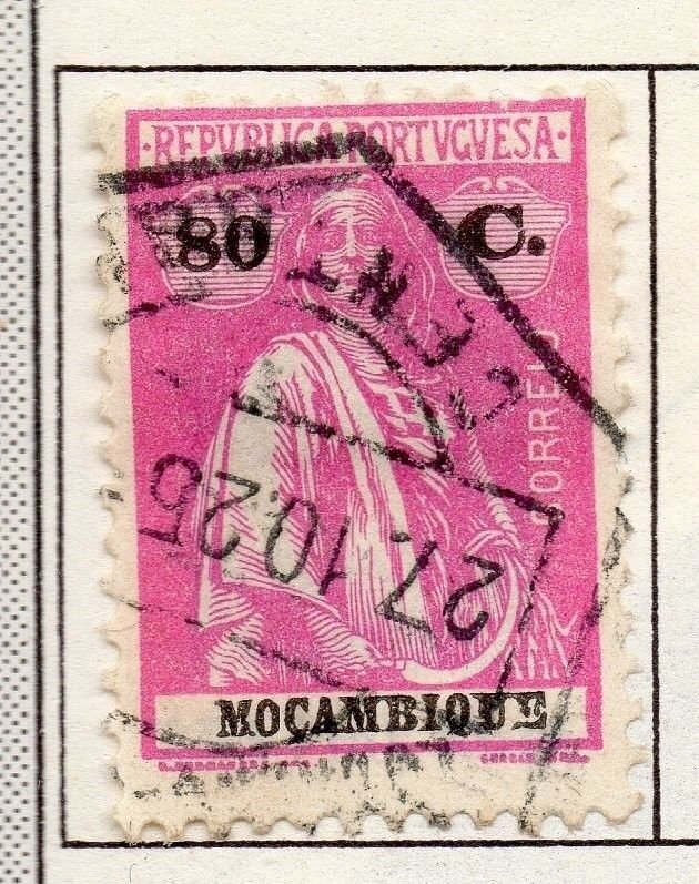 Mozambique 1912-23 Early Issue Fine Used 80c. 136081