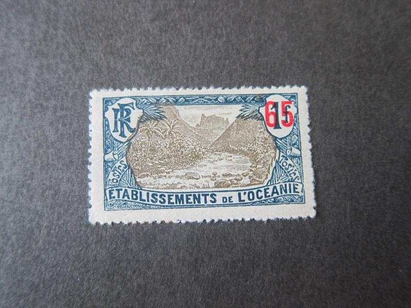 French Polynesia 1925 Sc 62 MH