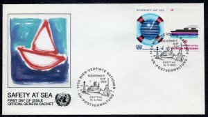 United Nations 1983 - Wien - Safety at Sea - FDC