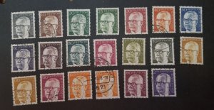 GERMANY DDR Used Stamp Lot T3347