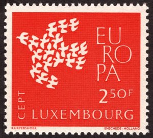 1961, Luxembourg 2,50Fr, MNH, Sc 382