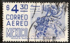 MEXICO C448, $4.30 1950 Def 8th Issue Fosforescent coated. USED. F-VF. (1038)